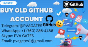 Buy Old Github Account